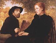 Wilhelm Steinhausen Portrait of the Artist with his Wife oil painting artist